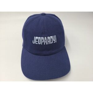 Vintage Jeopardy Mohrs Snapback Hat Cap Cotton TV Game Show Dad Men Women Blue